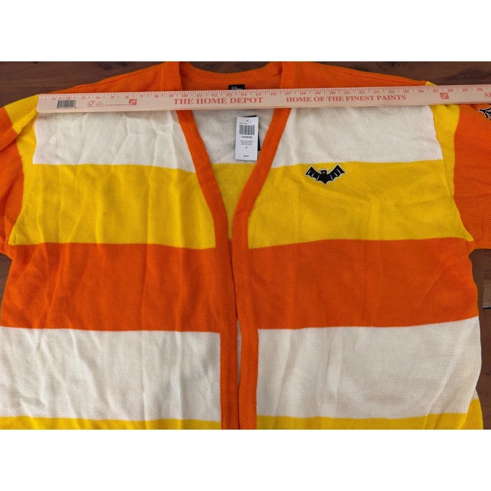 Disney Her Universe Halloween Candy Corn Mickey Minnie Cardigan Plus Size 5 NEW
